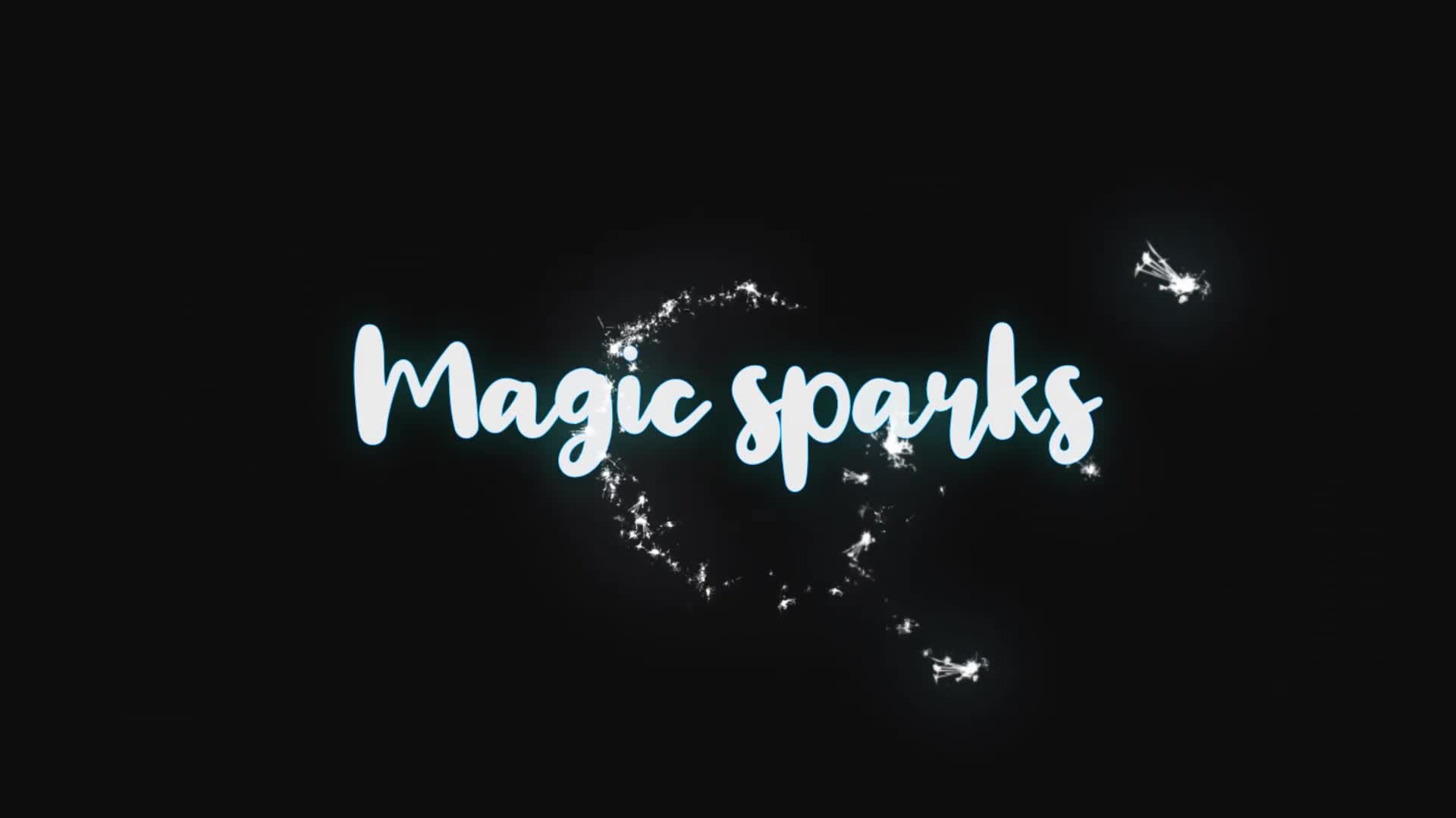 Magic Sparks Pack for Premiere Pro Videohive 38215891 Premiere Pro Image 1