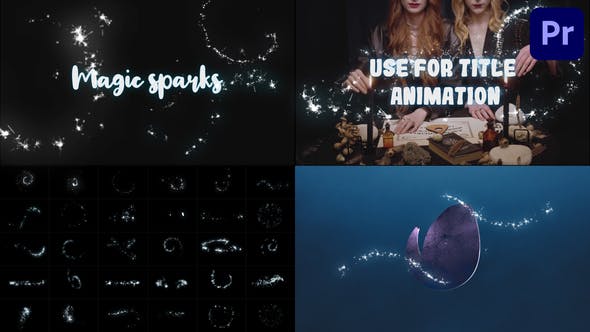 Magic Sparks Pack for Premiere Pro - 38215891 Videohive Download