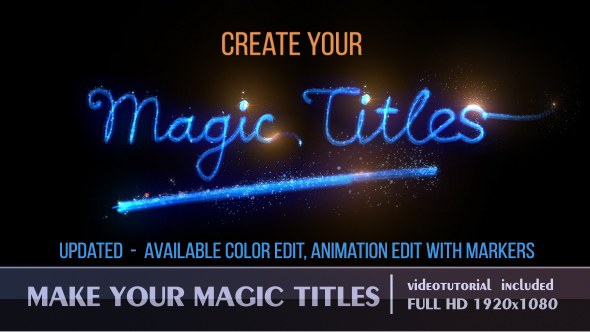 Magic Titles - Download Videohive 19445192