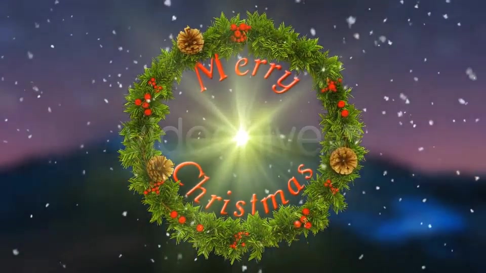 Magical Christmas Wreath Videohive 3648089 After Effects Image 10