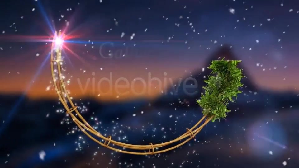 Magical Christmas Wreath Videohive 3648089 After Effects Image 2