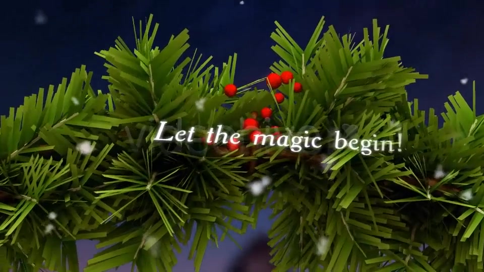 Magical Christmas Wreath Videohive 3648089 After Effects Image 6