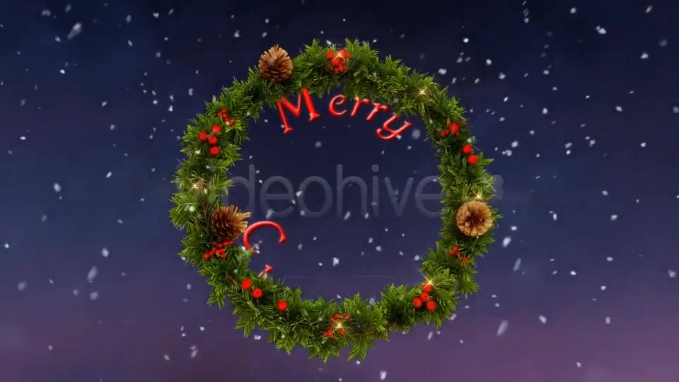 Magical Christmas Wreath Videohive 3648089 After Effects Image 9
