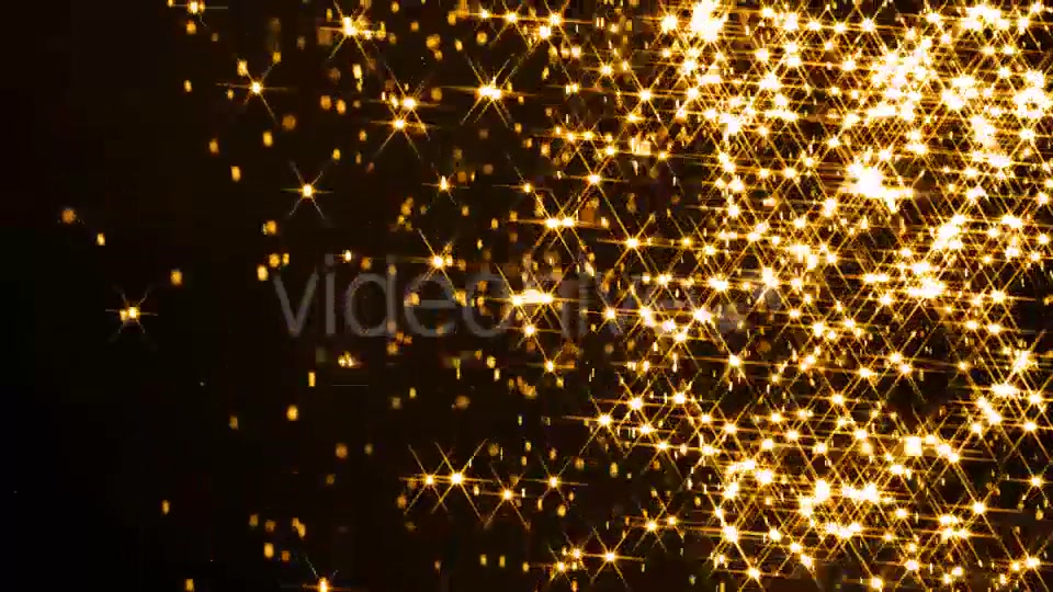 Magical Golden Sparkling Hoarfrost - Download Videohive 21062305