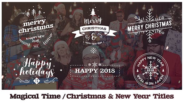 Magical Time / Christmas & New Year Titles - 20926668 Download Videohive