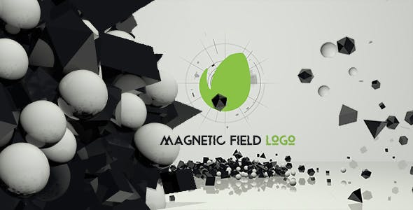 Magnetic Field Logo - Download 14914386 Videohive
