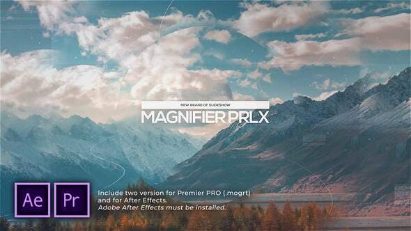 Magnifier Parallax Slideshow - 30265424 Download Videohive