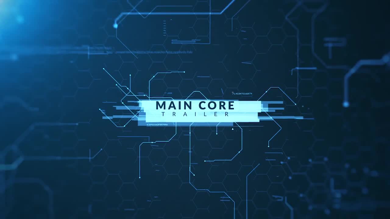 Main Core Trailer Videohive 20043042 After Effects Image 1