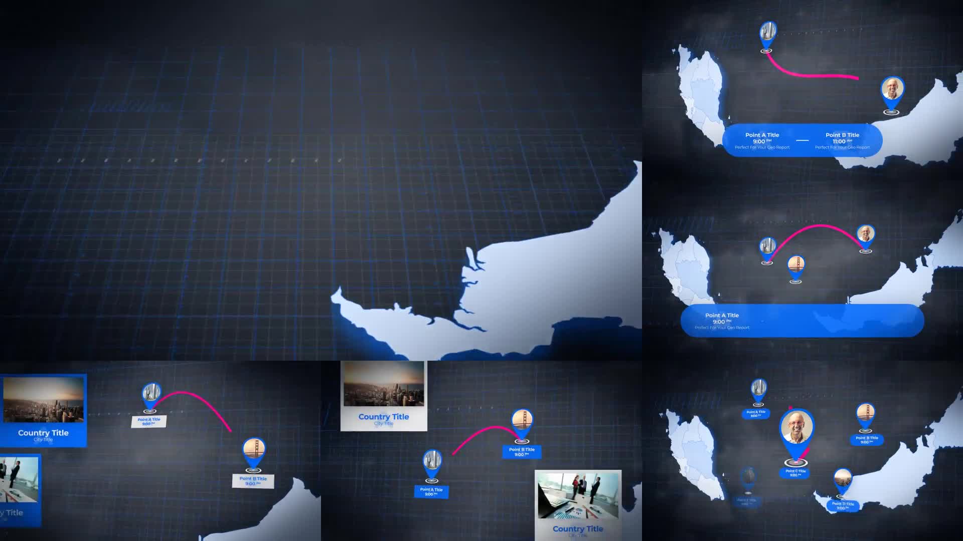 Malaysia Animated Map Malaysia Map Kit Videohive 24337258 After Effects Image 1