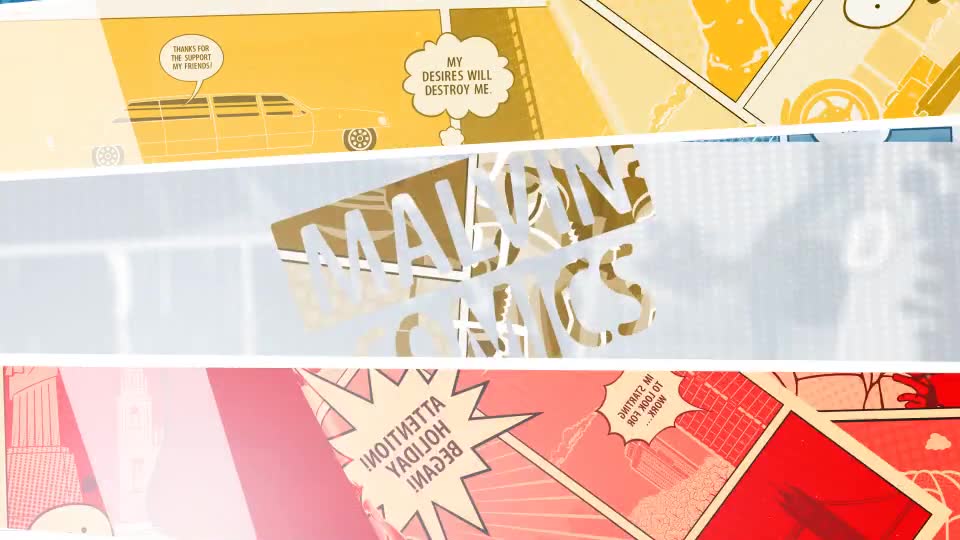 Malvin Comics Logo Videohive 21479049 After Effects Image 6