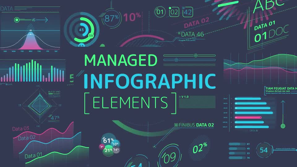 Managed Infographic Elements Videohive 24081236 After Effects Image 1