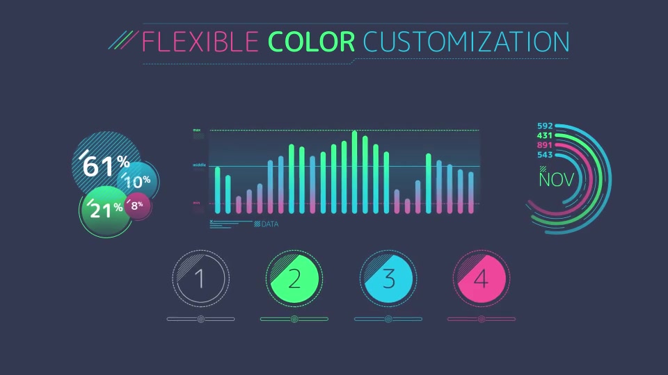 Managed Infographic Elements Videohive 24081236 After Effects Image 6