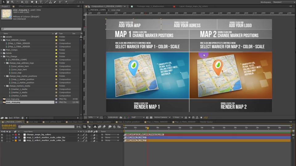 Map - Download Videohive 18227432