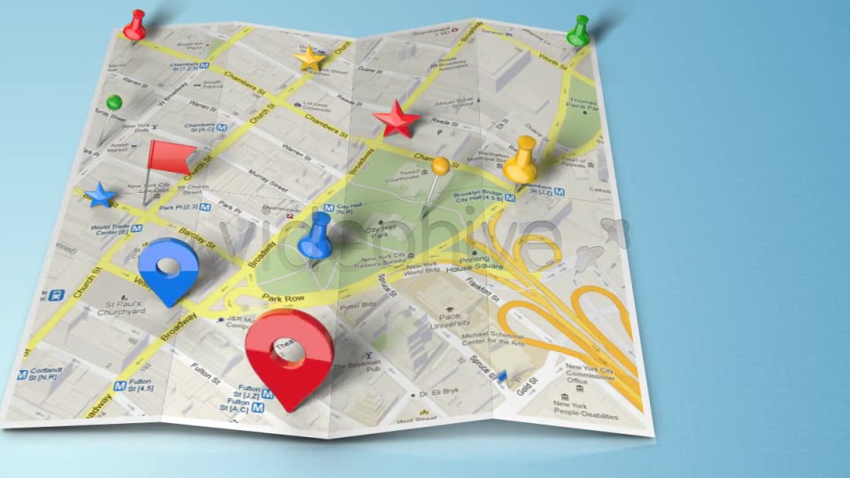 Map Generator with Real 3D Markers - Download Videohive 4453667