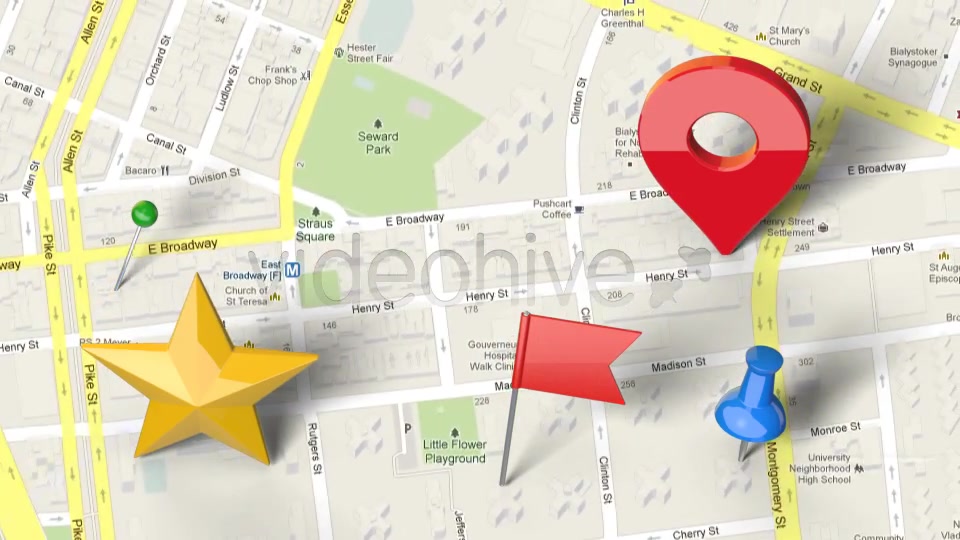 Map Generator with Real 3D Markers - Download Videohive 4453667