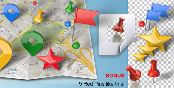 Map Generator with Real 3D Markers - Download Videohive 4453667