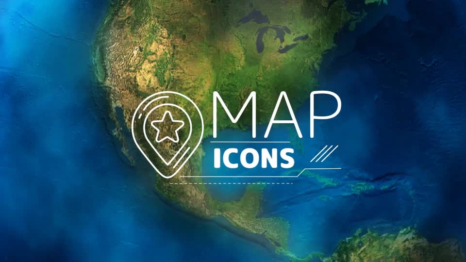 Map Icons Videohive 23270578 After Effects Image 1