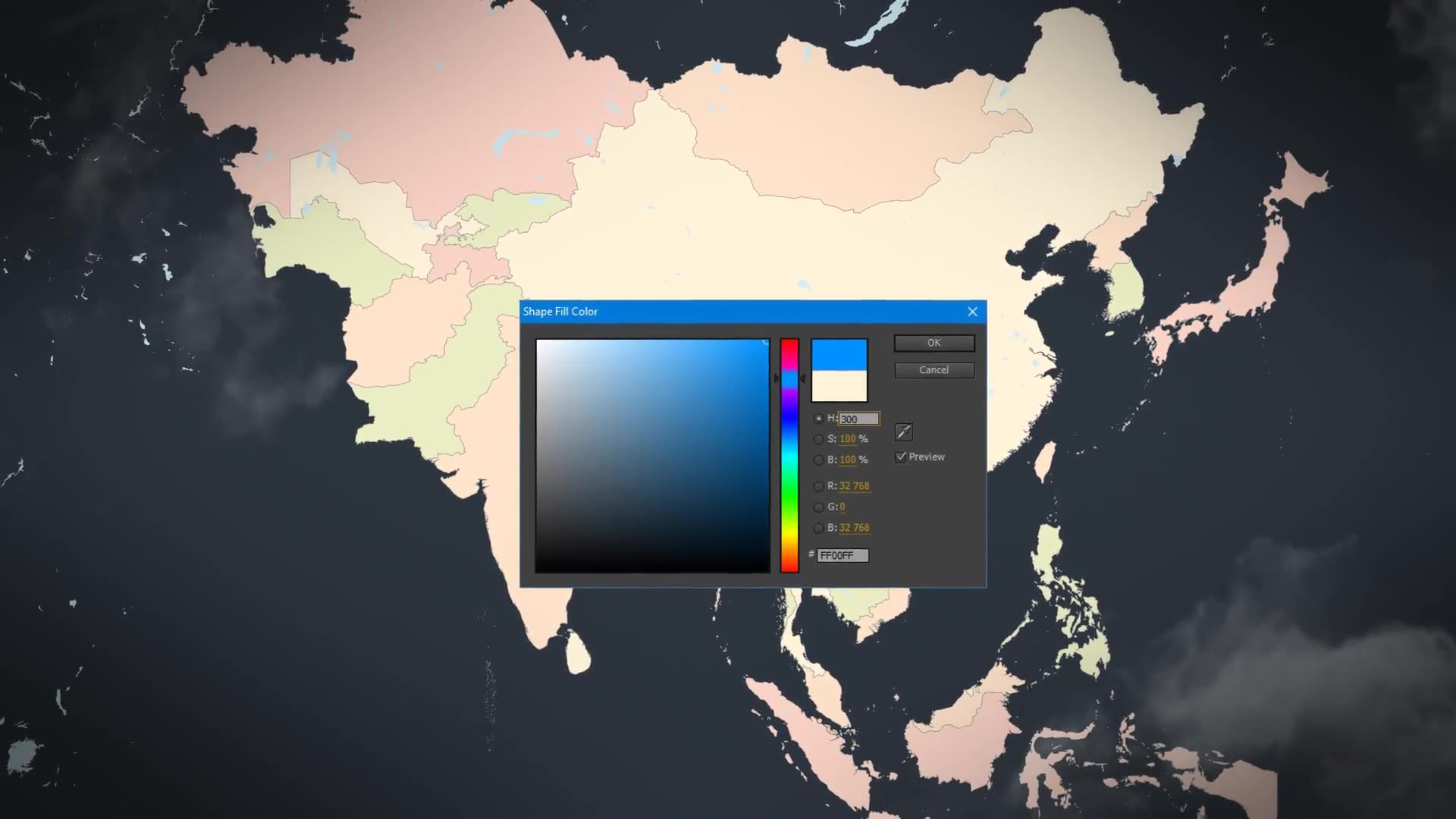 Map of Asia with Countries Asia Map Kit Videohive 24373281 After Effects Image 3