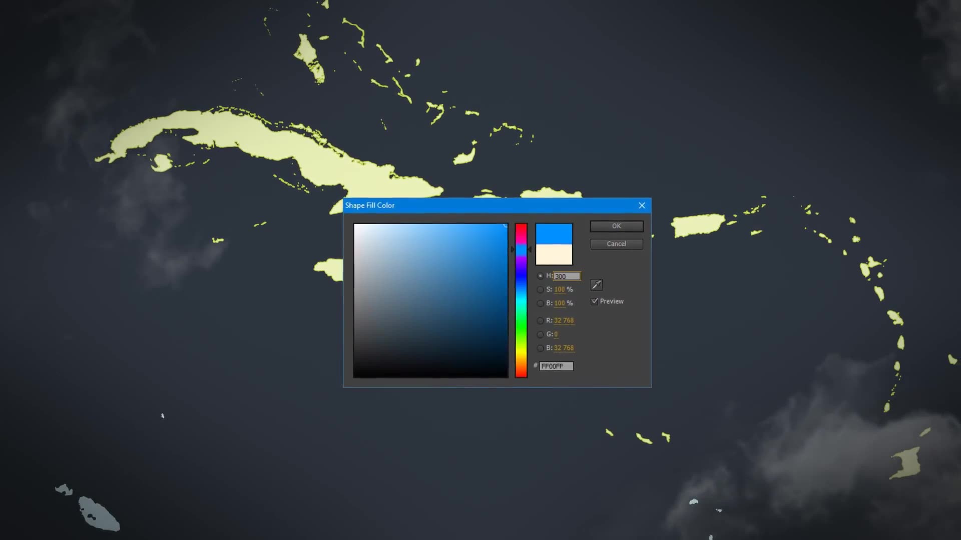 Map of Caribbean Islands with Countries Caribbean Islands Map Kit Videohive 24374539 After Effects Image 3