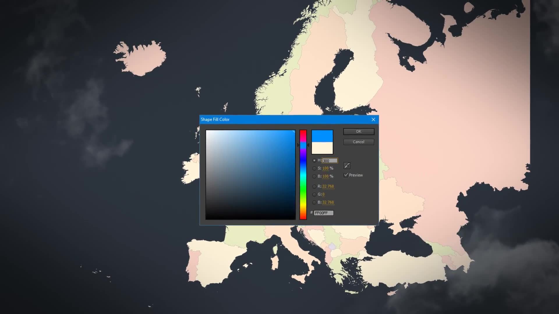 Map of Europe with Countries Europe Map Kit Videohive 24376111 After Effects Image 3