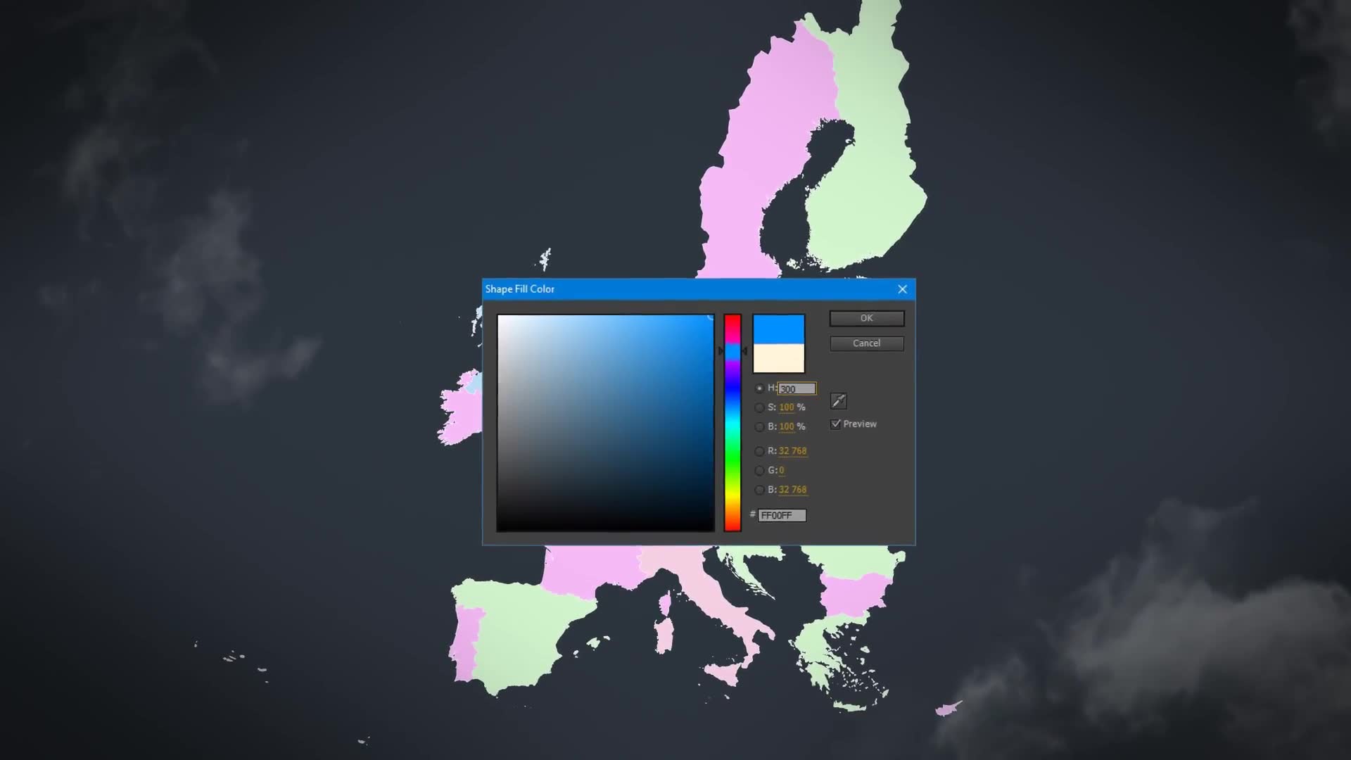 Map of European Union with Member States European Union EU Map Kit Videohive 24434678 After Effects Image 3