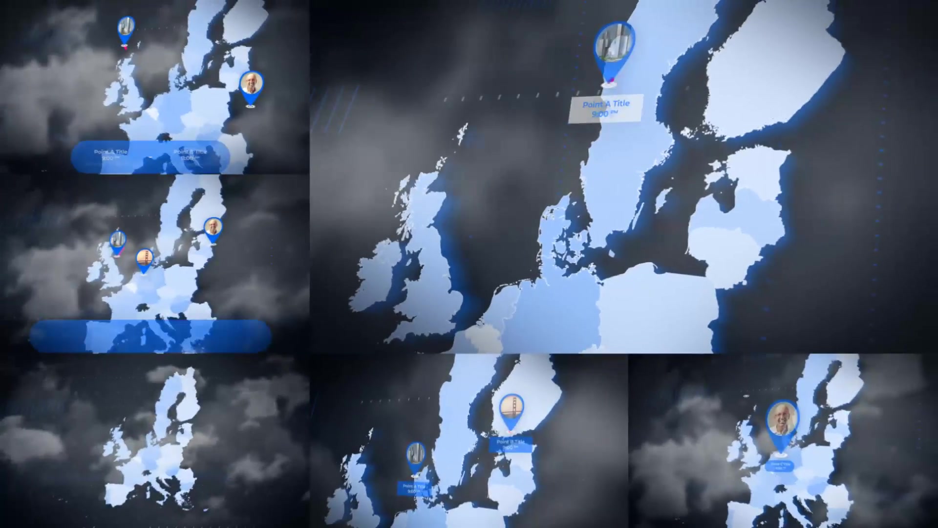 Map of European Union with Member States European Union EU Map Kit Videohive 24434678 After Effects Image 8