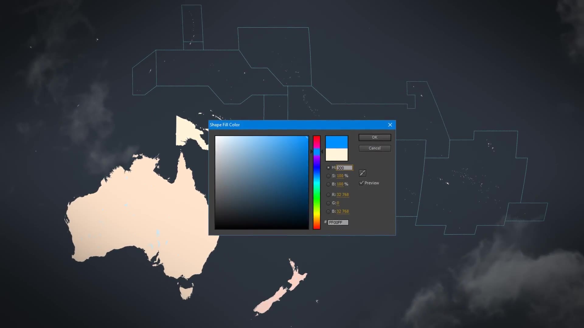Map of Oceania with Countries Oceania Map Kit Videohive 24421049 After Effects Image 3