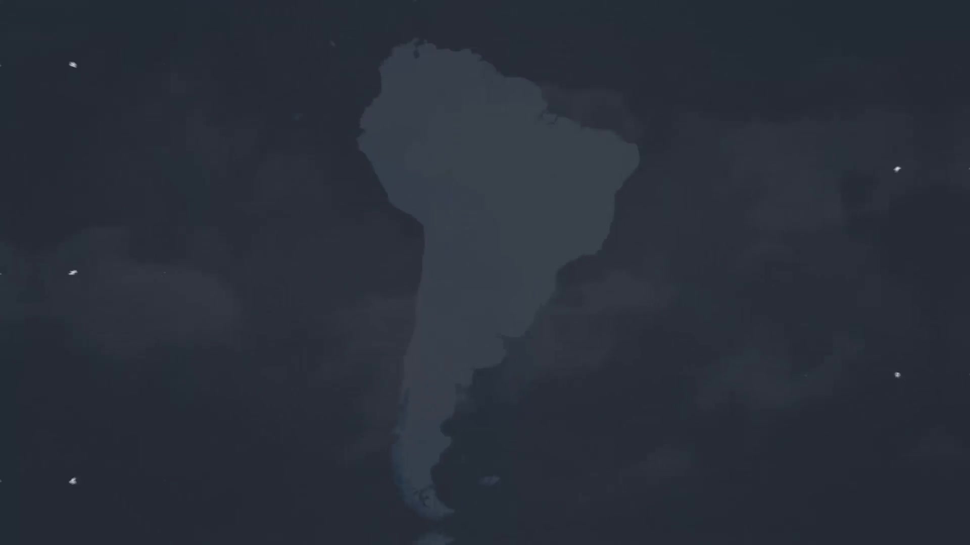 Map of South America with Countries Southern America Map Kit Videohive 24422517 After Effects Image 9