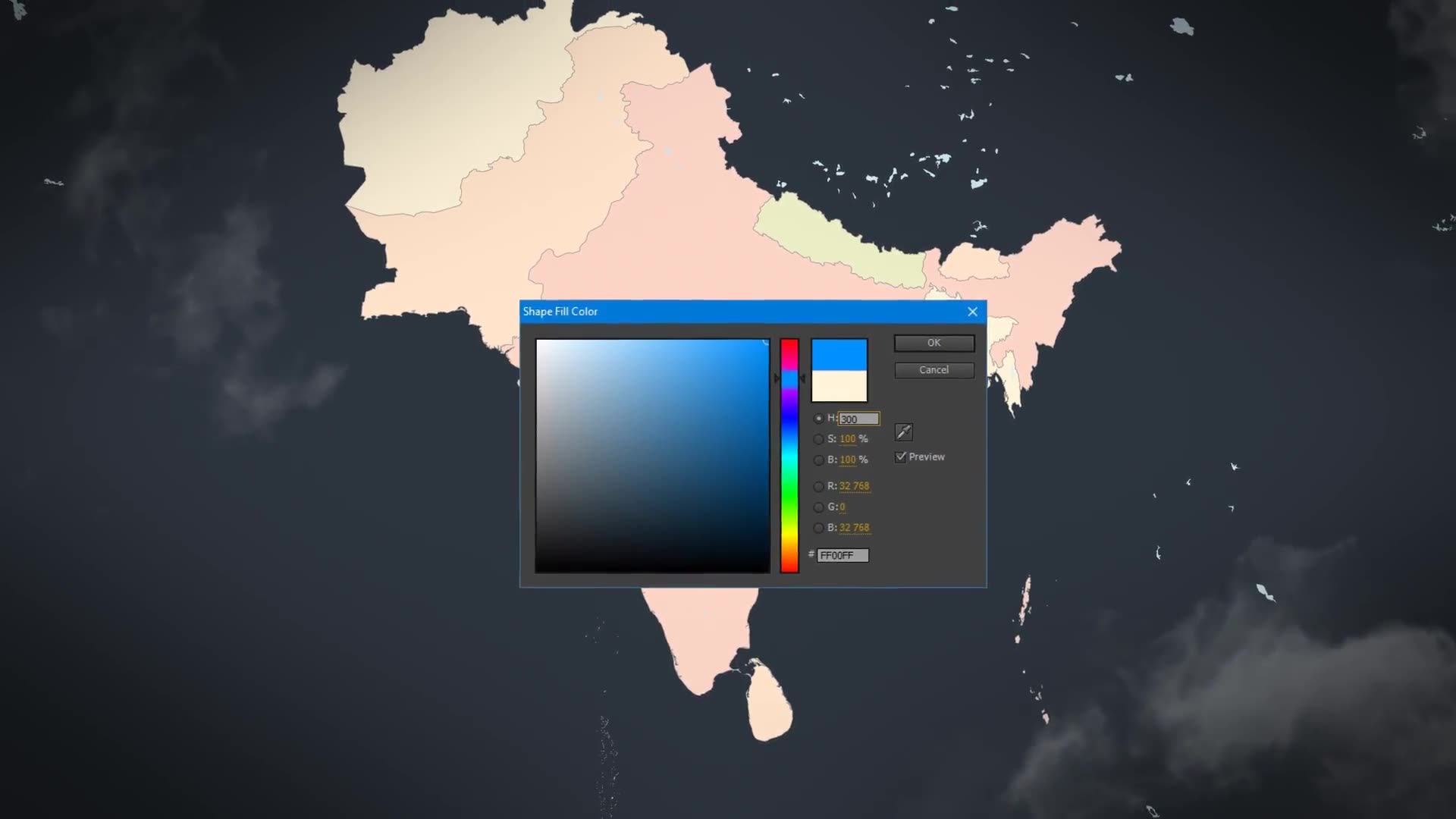 Map of South Asia with Countries Southern Asia Map Kit Videohive 24429949 After Effects Image 3