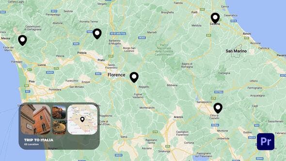 Map Route Animations - Download Videohive 37481617