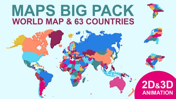 Maps Big Pack - Videohive 24207754 Download