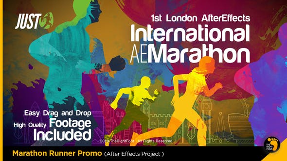 Marathon Runner Promo - Download 23702827 Videohive