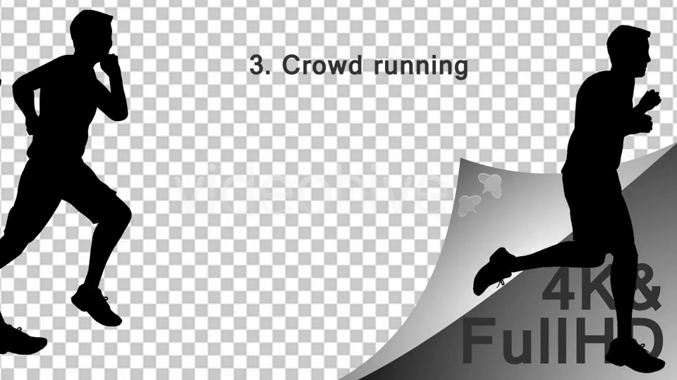 Marathon Silhouettes - Download Videohive 11469840