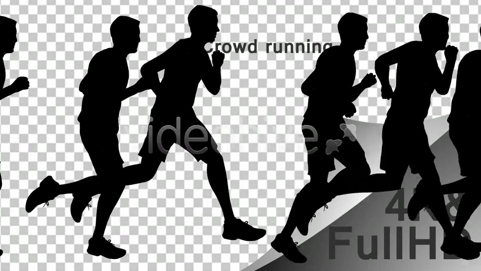 Marathon Silhouettes - Download Videohive 11469840