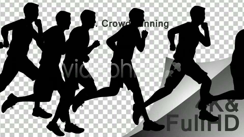 Marathon Silhouettes - Download Videohive 11469840