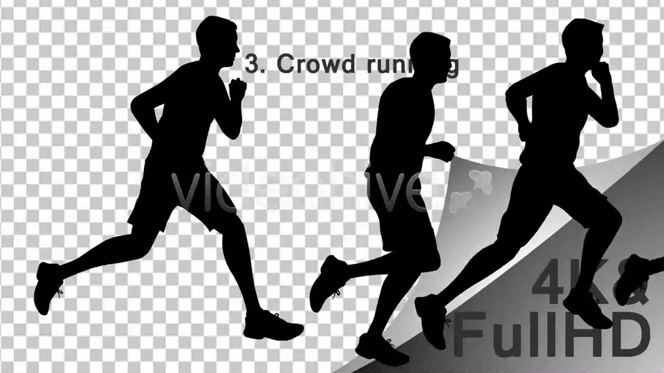 Marathon Silhouettes - Download Videohive 11469840