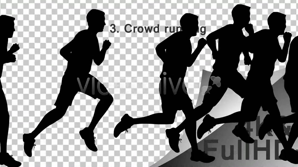 Marathon Silhouettes - Download Videohive 11469840