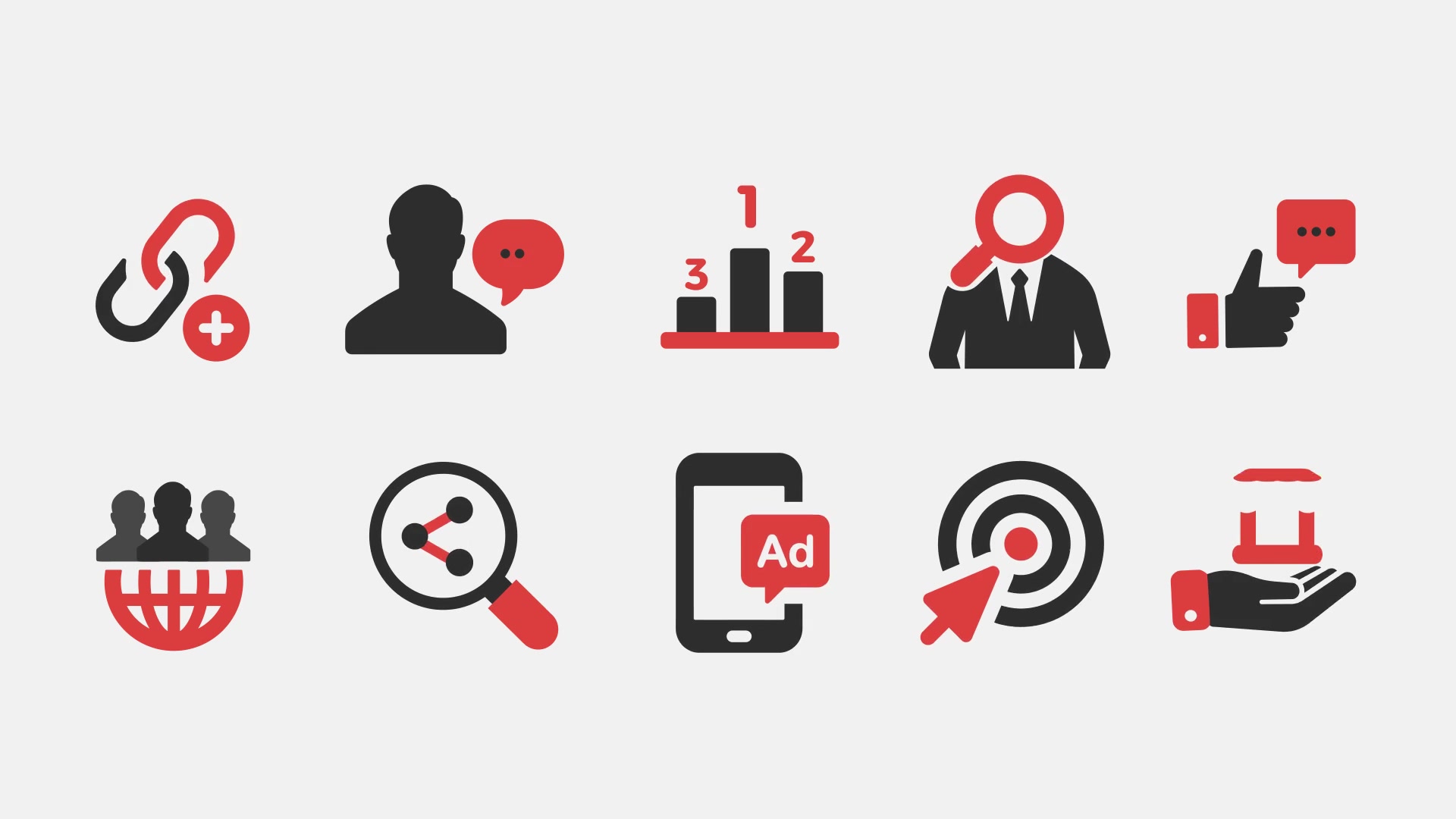 Marketing and SEO Icons Videohive 37321082 After Effects Image 8
