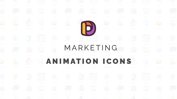 Marketing Animation Icons - 35766518 Download Videohive