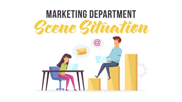 Marketing department Scene Situation - Videohive Download 28479049