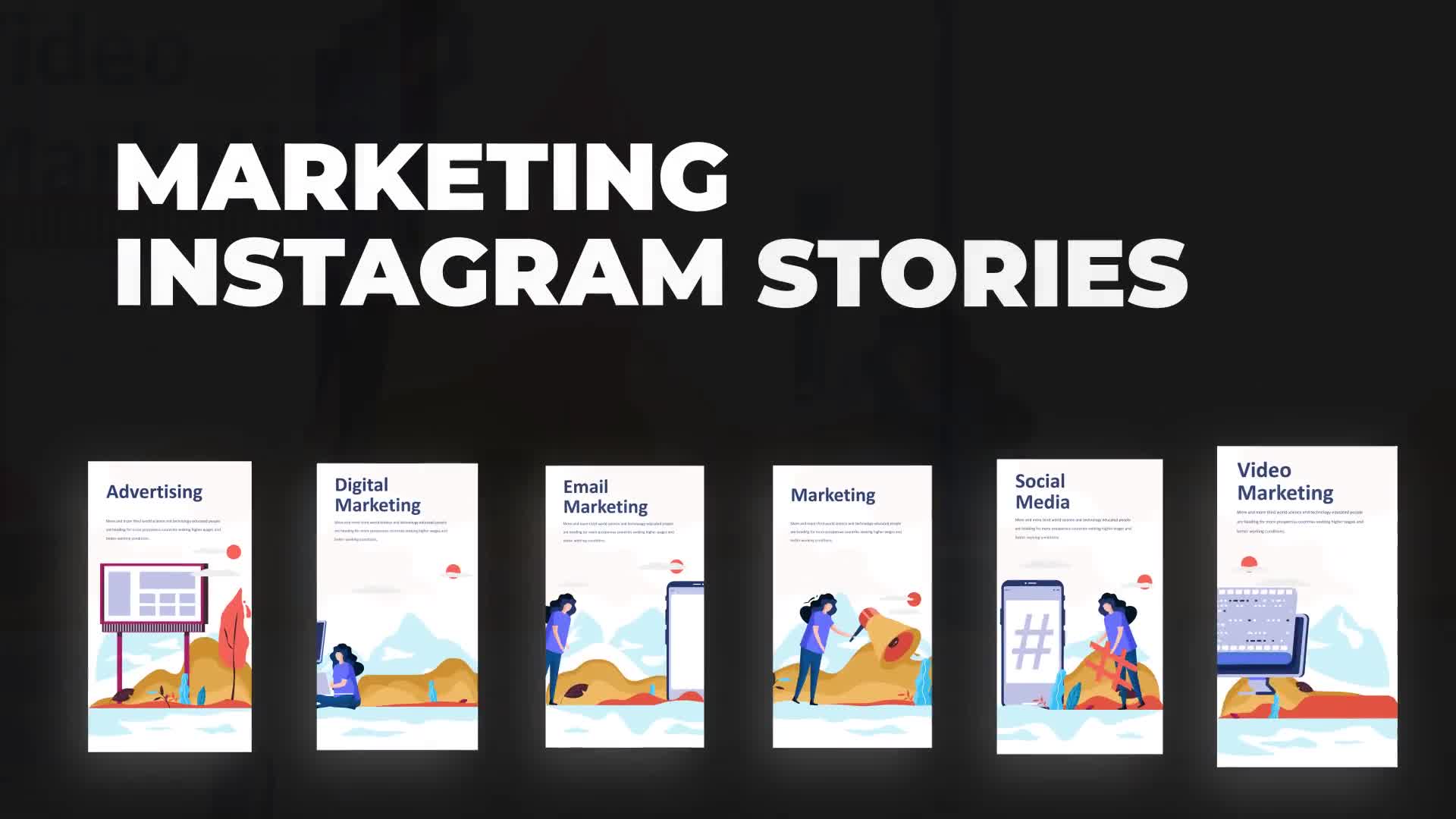 Marketing Instagram Stories Videohive 30300054 Premiere Pro Image 1