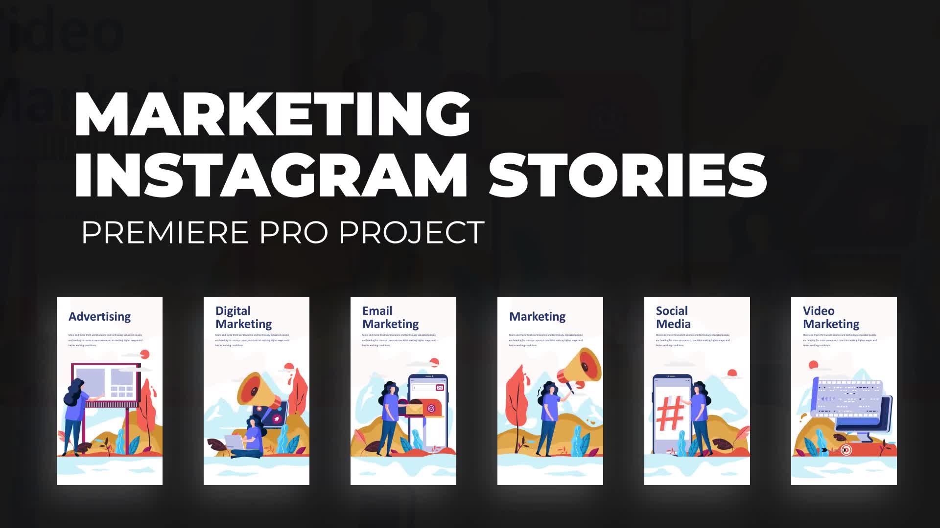 Marketing Instagram Stories Videohive 30300054 Premiere Pro Image 2