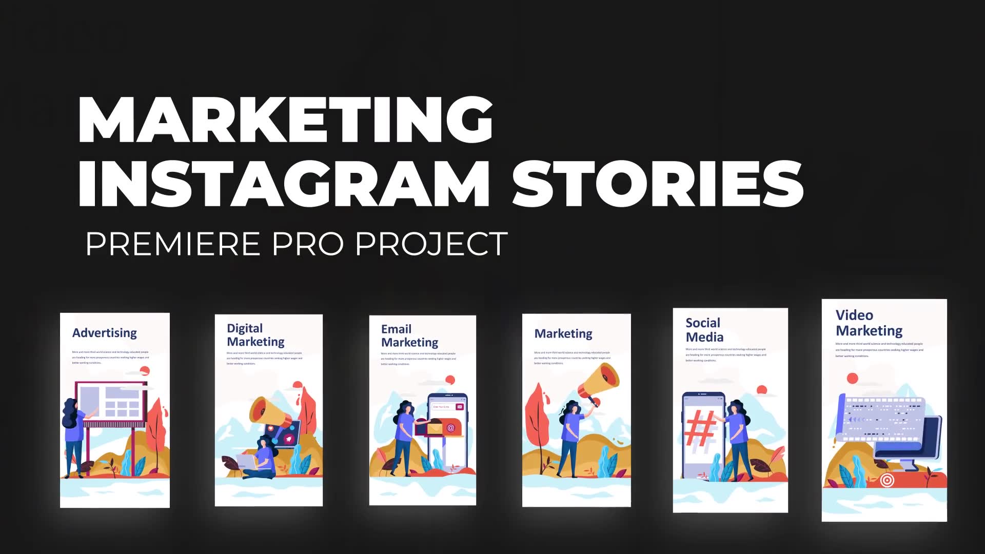 Marketing Instagram Stories Videohive 30300054 Premiere Pro Image 3