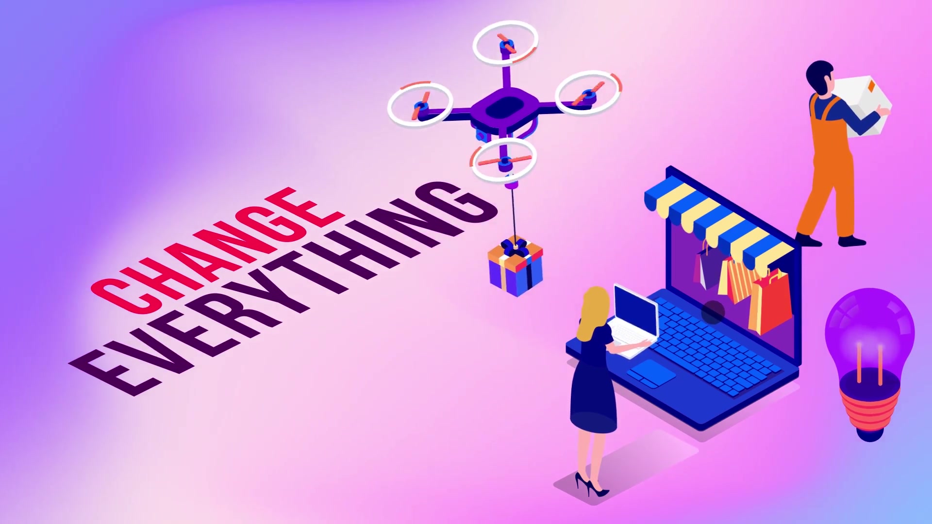 Marketing Isometric Concept Videohive 26531118 After Effects Image 6