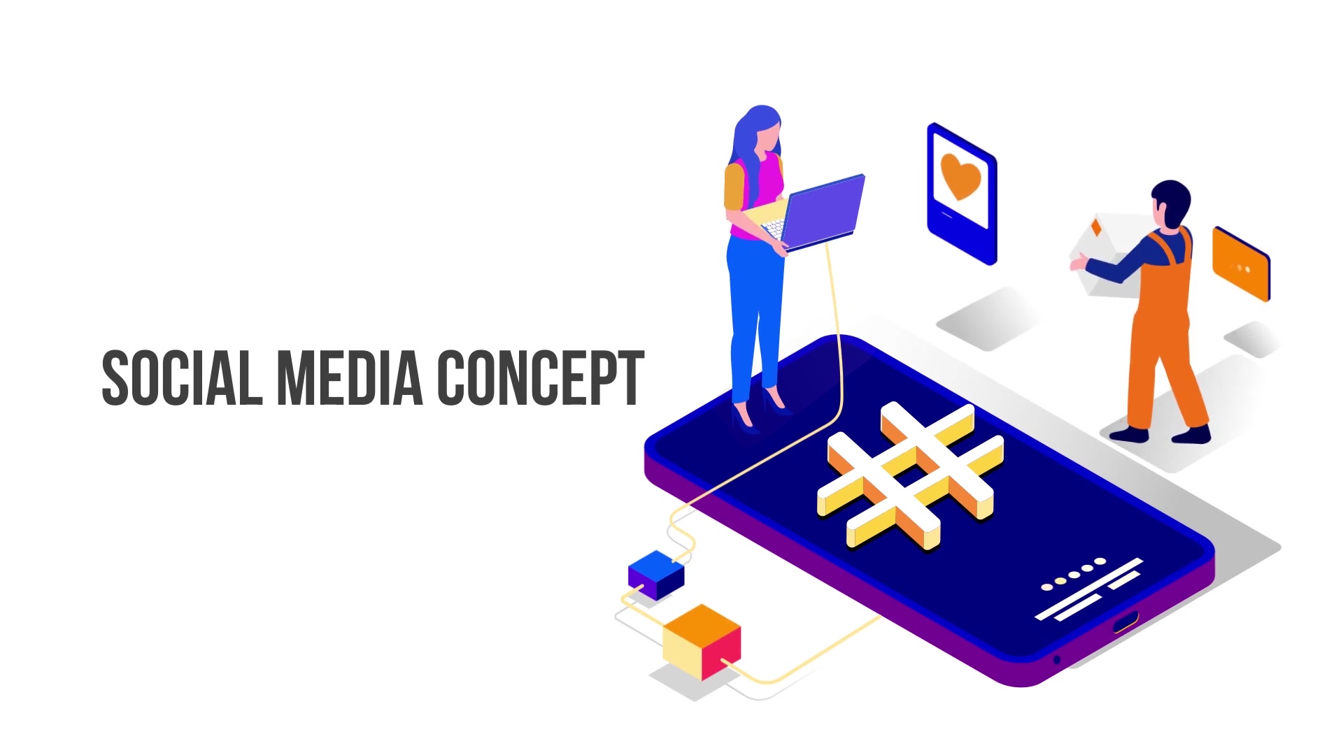 Marketing Isometric Concept Videohive 26531118 After Effects Image 8