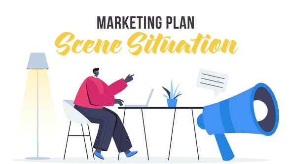 Marketing plan Scene Situation - Videohive Download 27642596