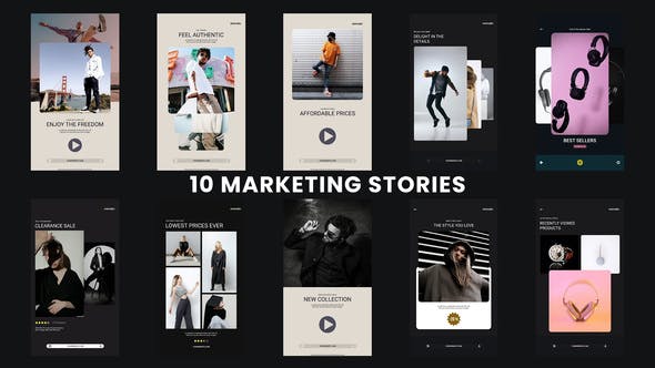 Marketing Stories - Videohive Download 40187858