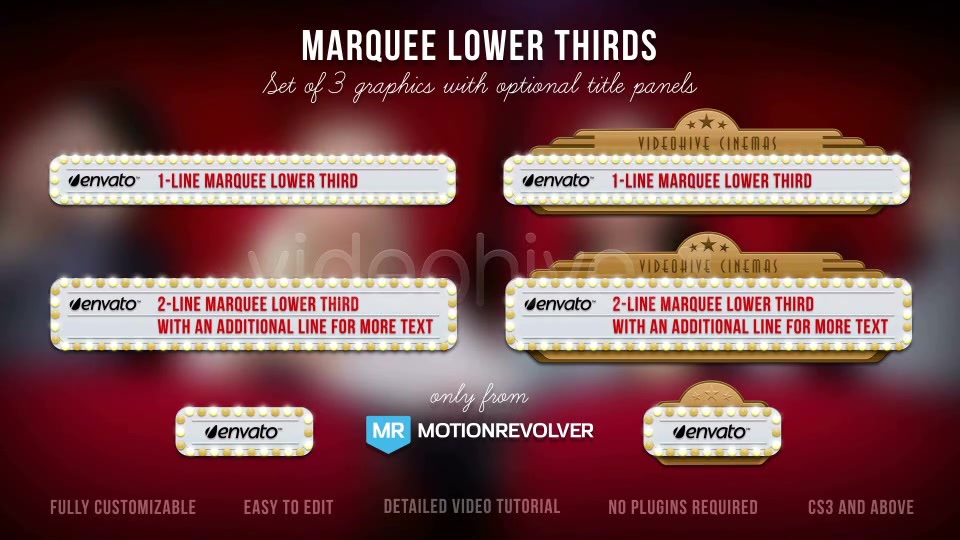 Marquee Lower Thirds - Download Videohive 5211013