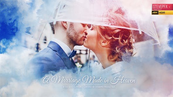 Marriage Made in Heaven | Wedding Invitation | Wedding Opener | Wedding Slideshow - 30552974 Videohive Download