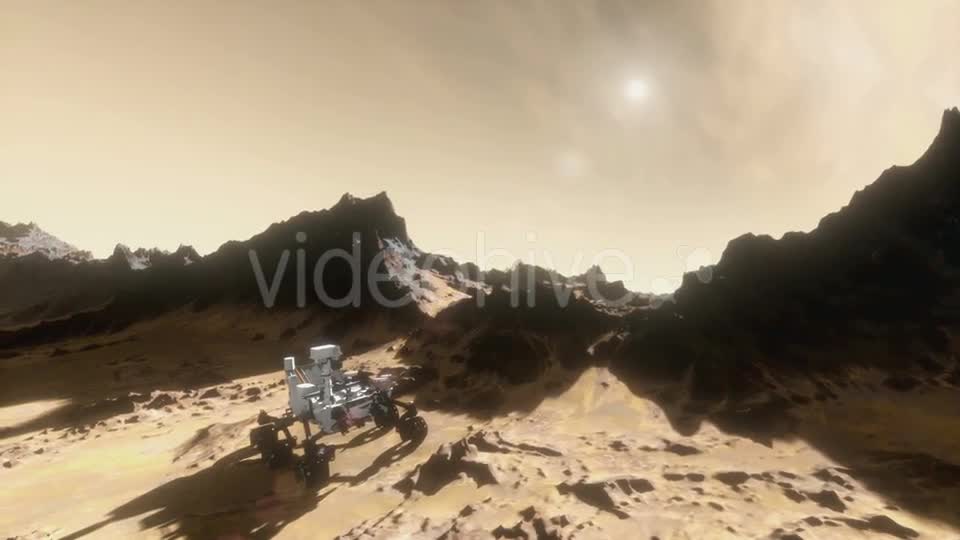 Mars Curiosity Rover Establishing Shot 1 - Download Videohive 21385567